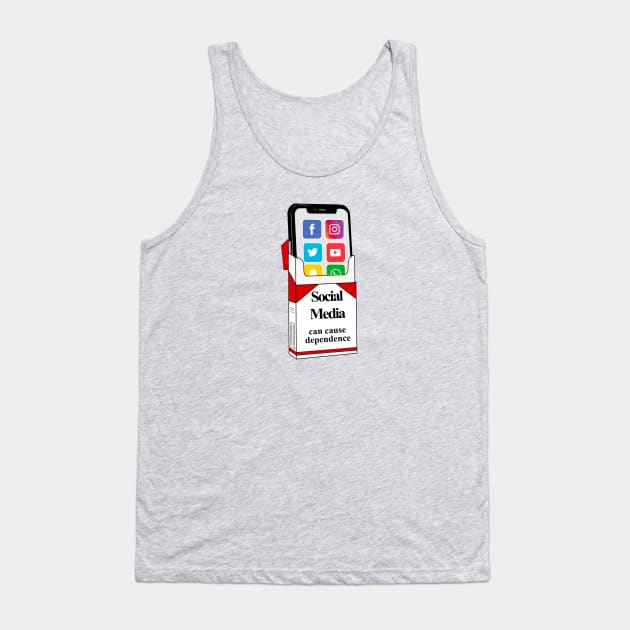 Social media Tank Top by Artidote.7